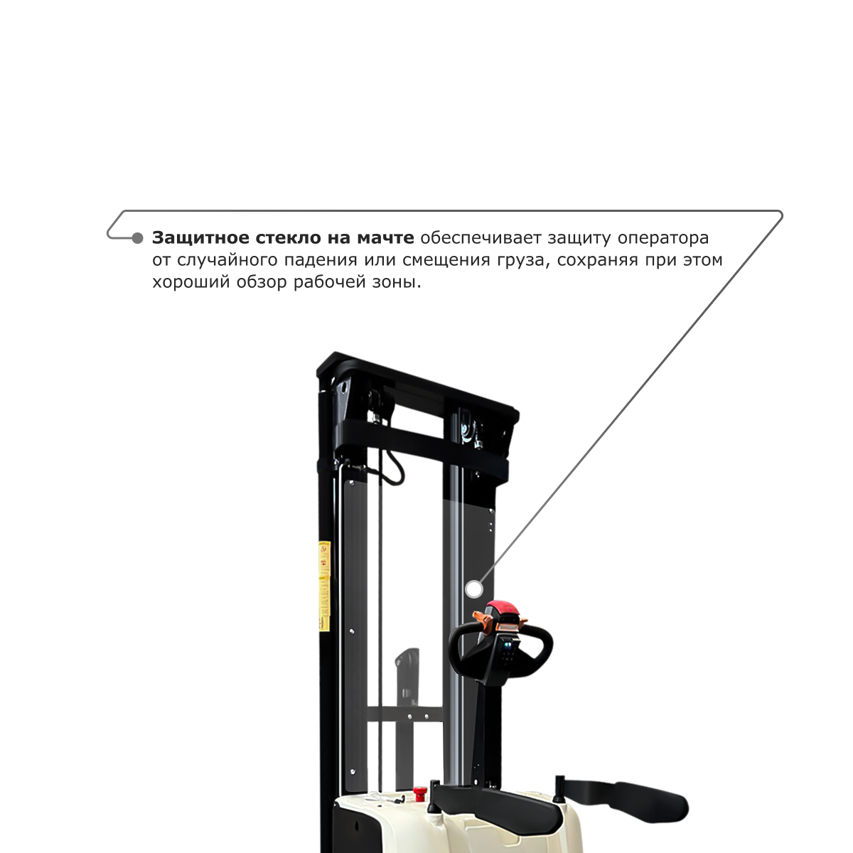 Самоходный электроштабелер PROLIFT M2 SDK 1656
